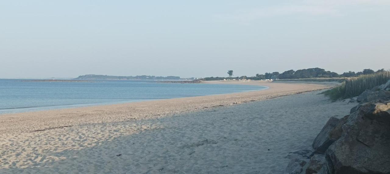 Appartement Vue Mer Exceptionnelle A 100M Tres Belle Plage Saint-Gildas-de-Rhuys Exterior photo